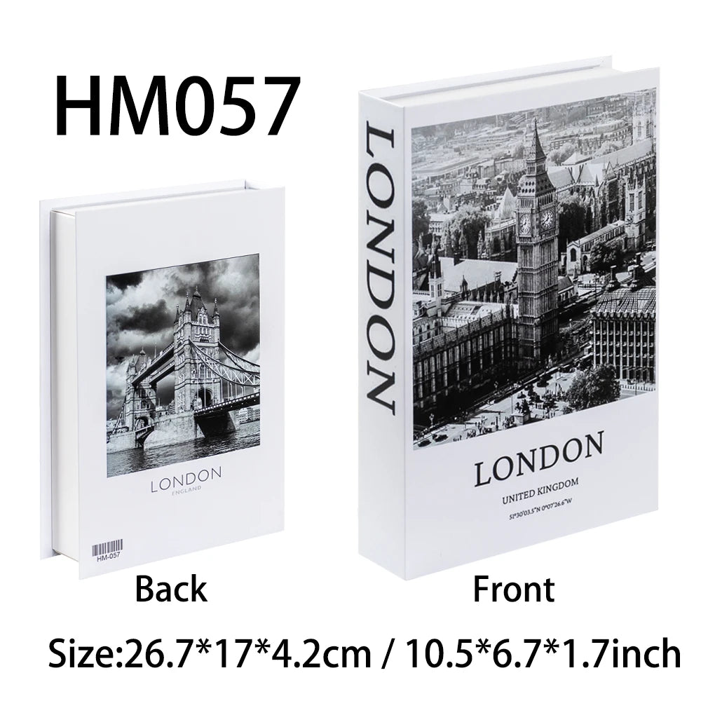 Decorative Book Storage Box Set