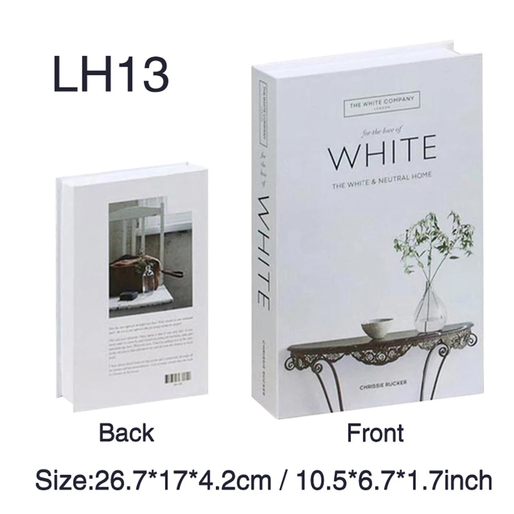 Decorative Book Storage Box Set