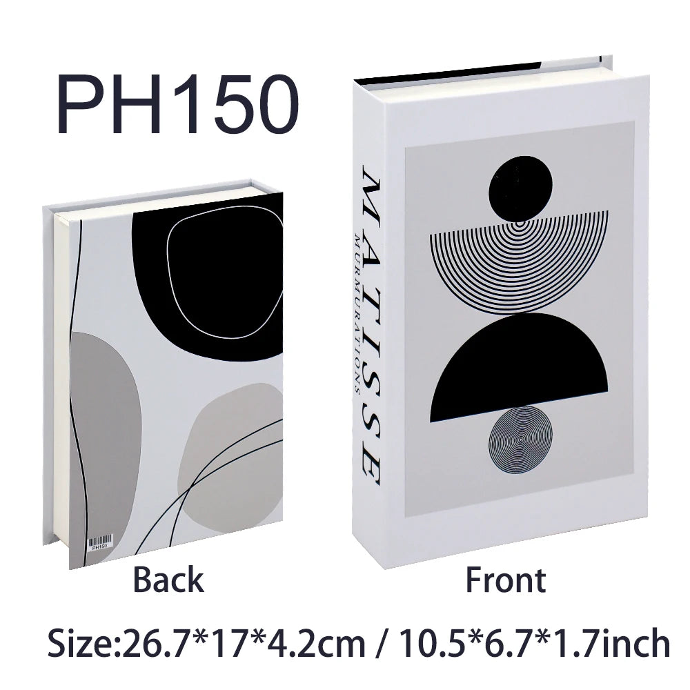 Decorative Book Storage Box Set