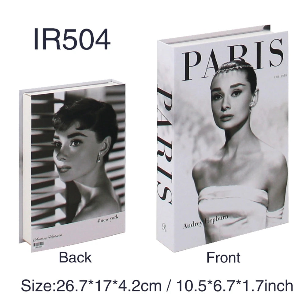 Decorative Book Storage Box Set