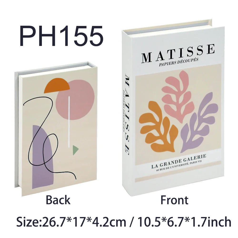 Decorative Book Storage Box Set