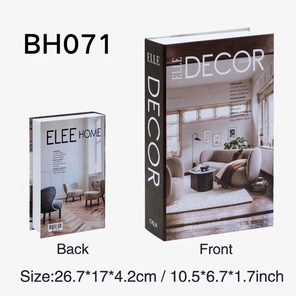 Decorative Book Storage Box Set