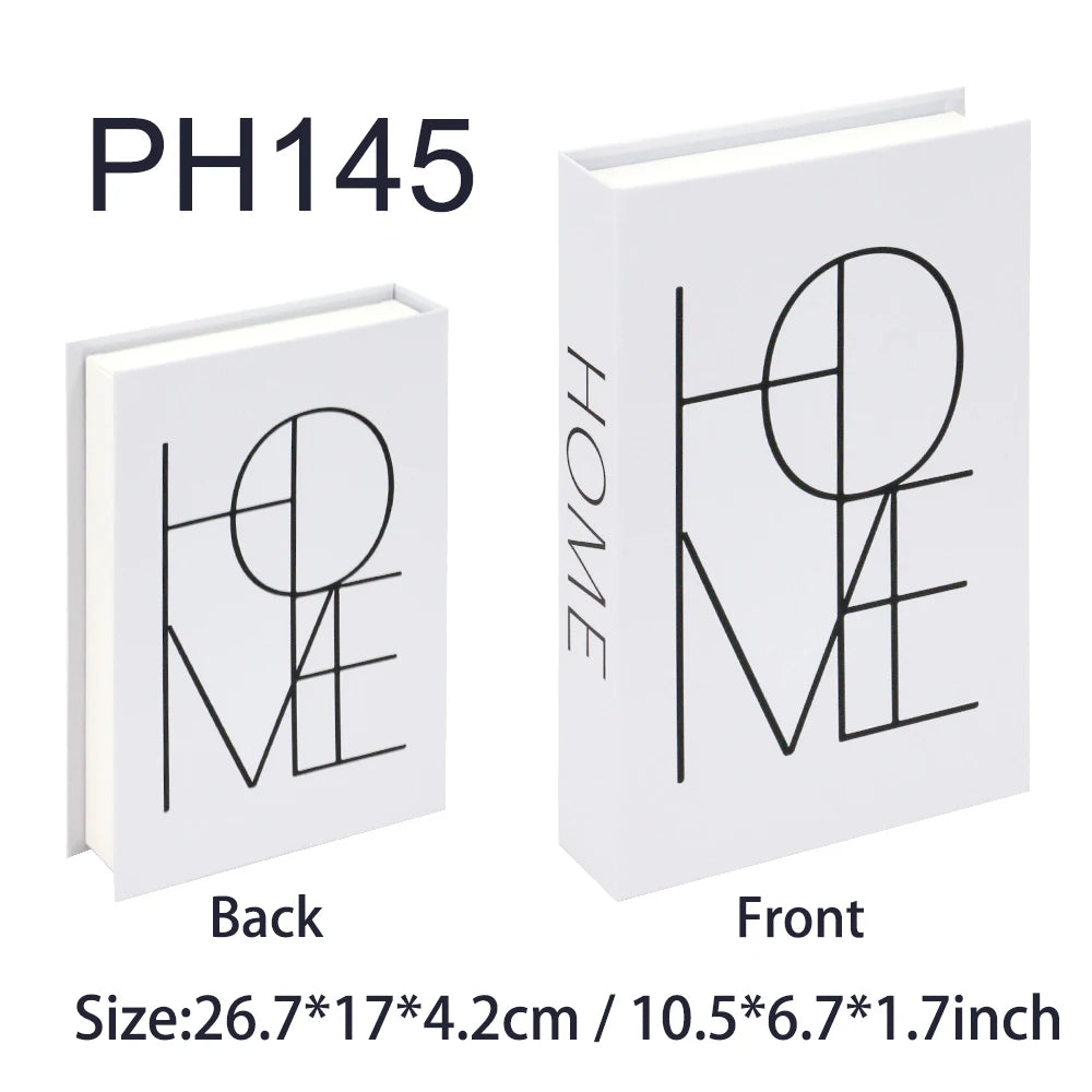 Decorative Book Storage Box Set