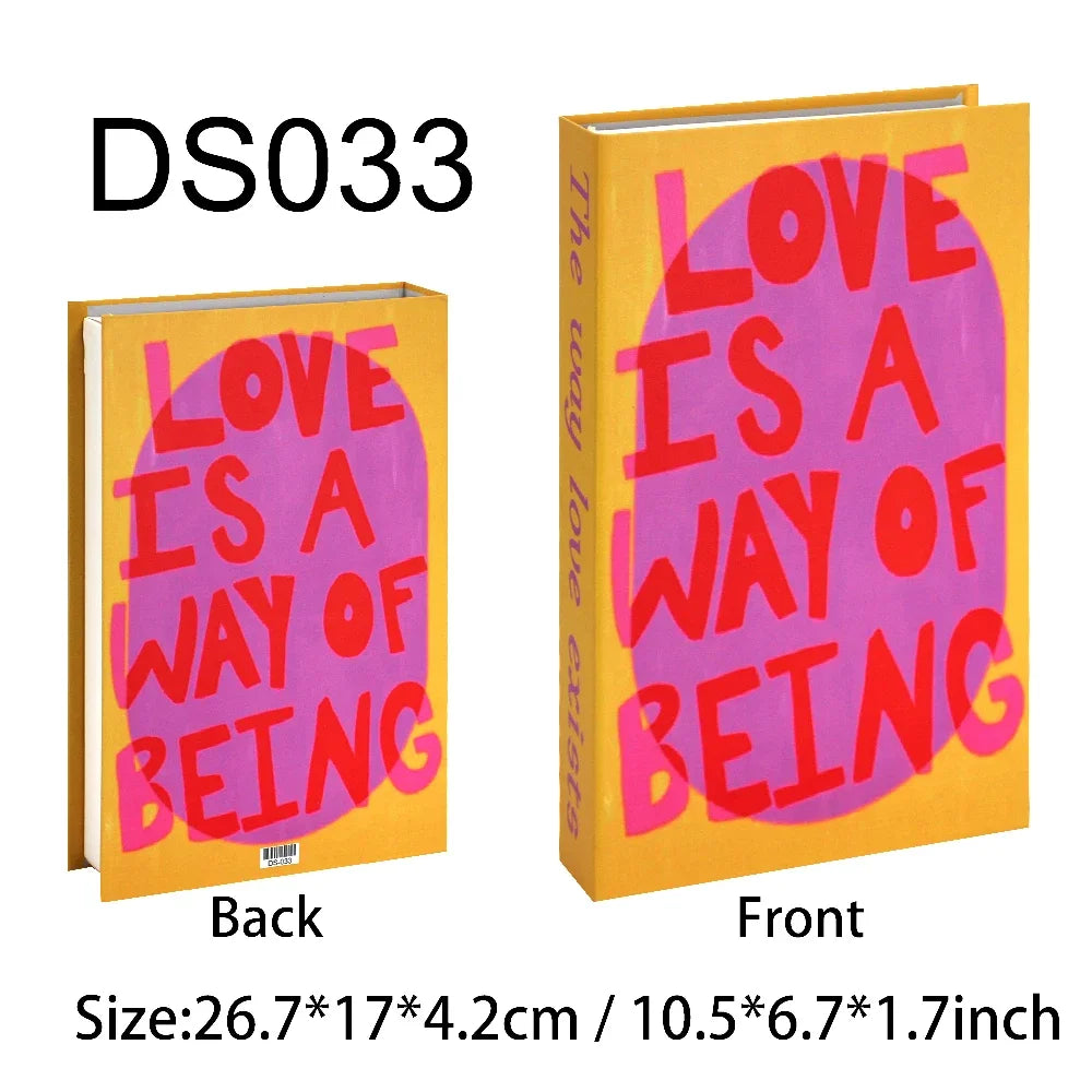 Decorative Book Storage Box Set