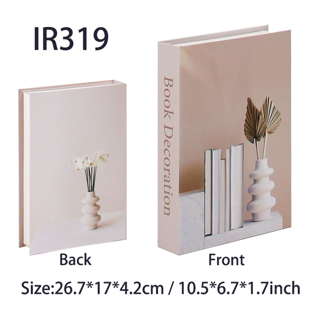 Decorative Book Storage Box Set