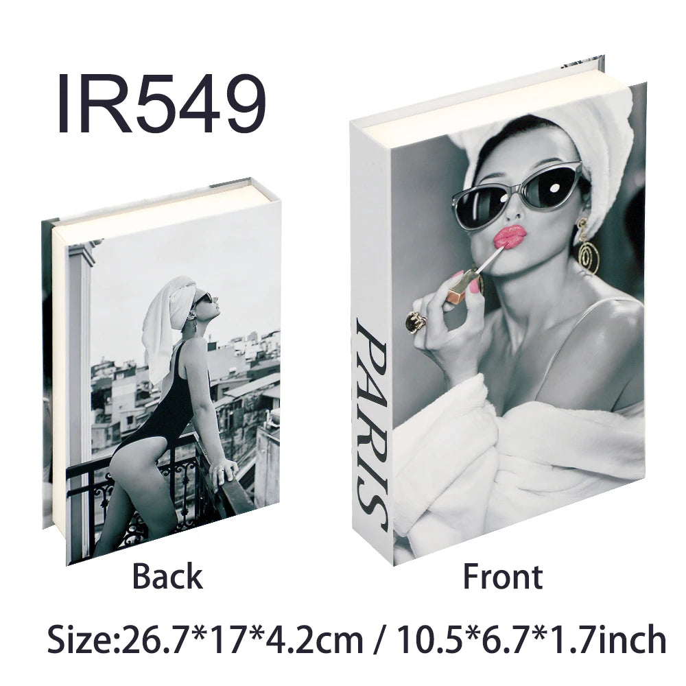 Decorative Book Storage Box Set