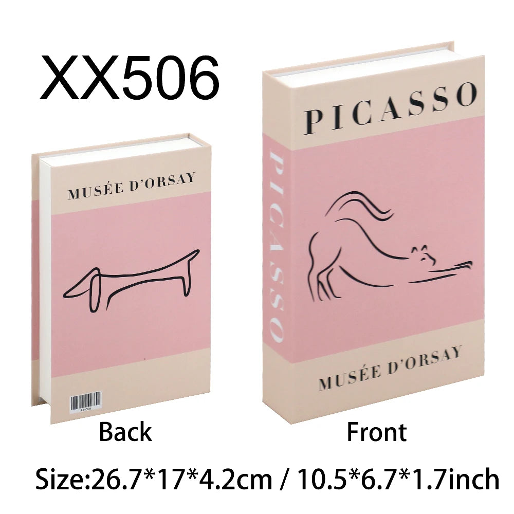 Decorative Book Storage Box Set