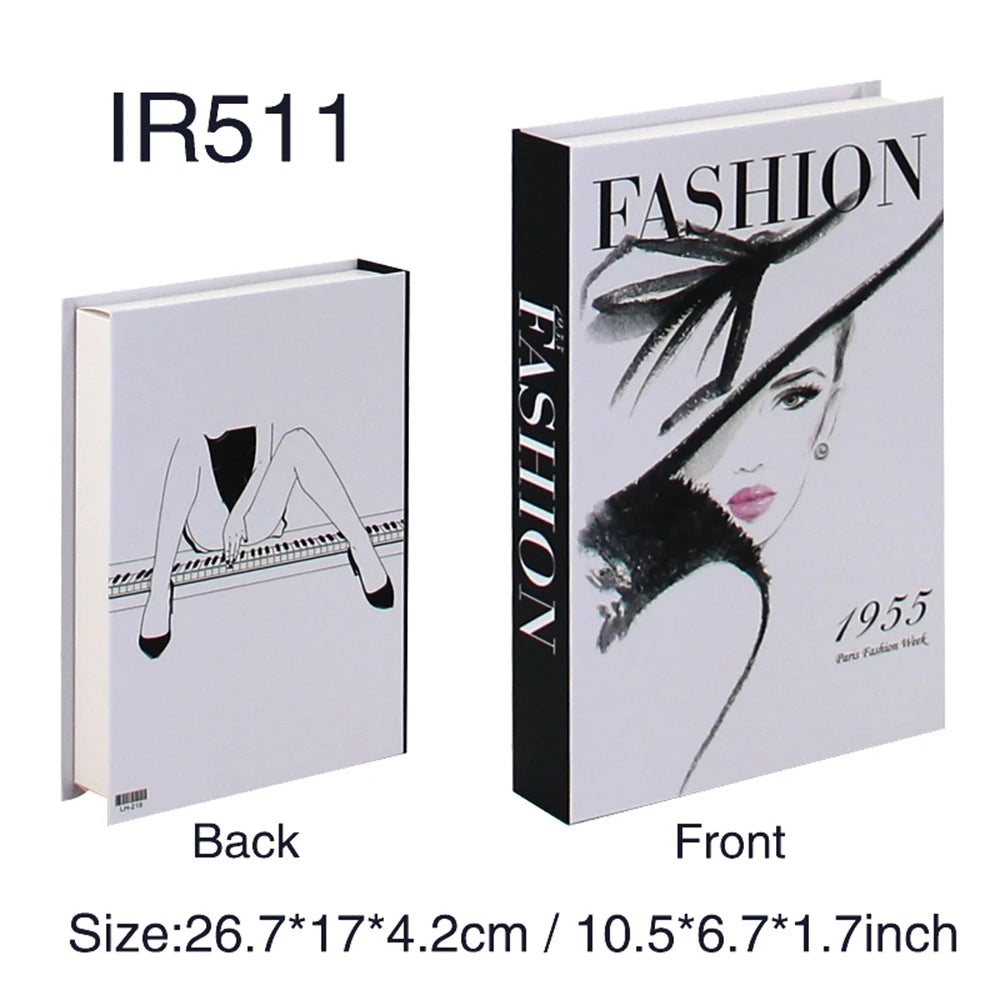 Decorative Book Storage Box Set
